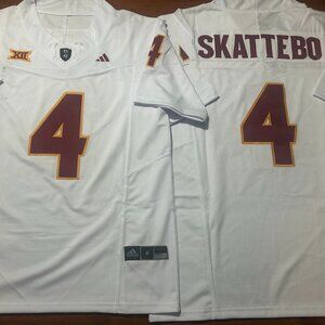 Adidas ARIZONA STATE SUN DEVILS CAM SKATTEBO JERSEY Men Sz M,L,XL,2XL NWT GIANTS